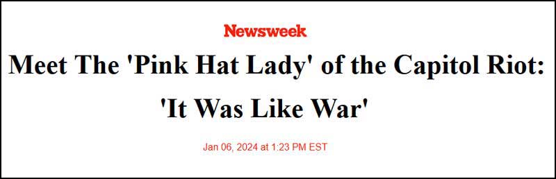 Rachel Powell interviewed on Newsweek, January 6, 2024.